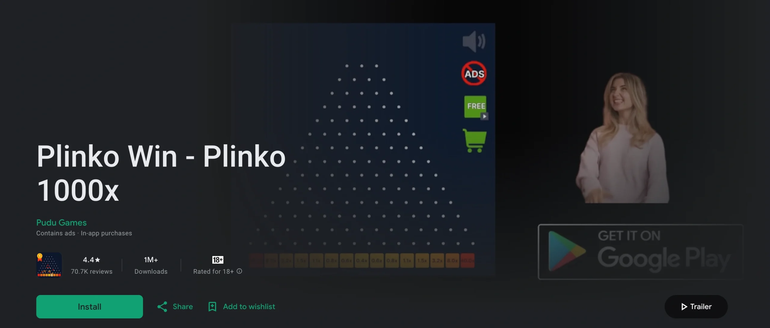 Perjudian Plinko